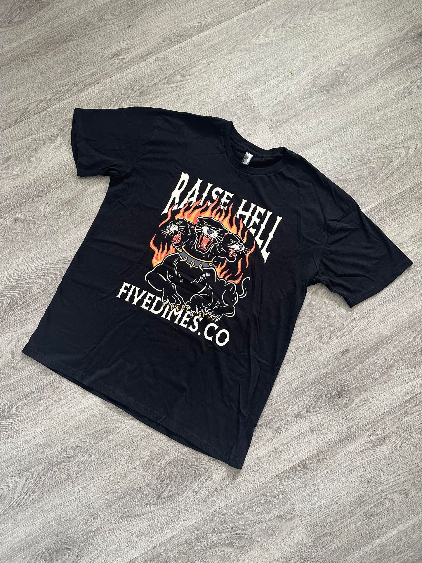 Black Raise Hell Tee