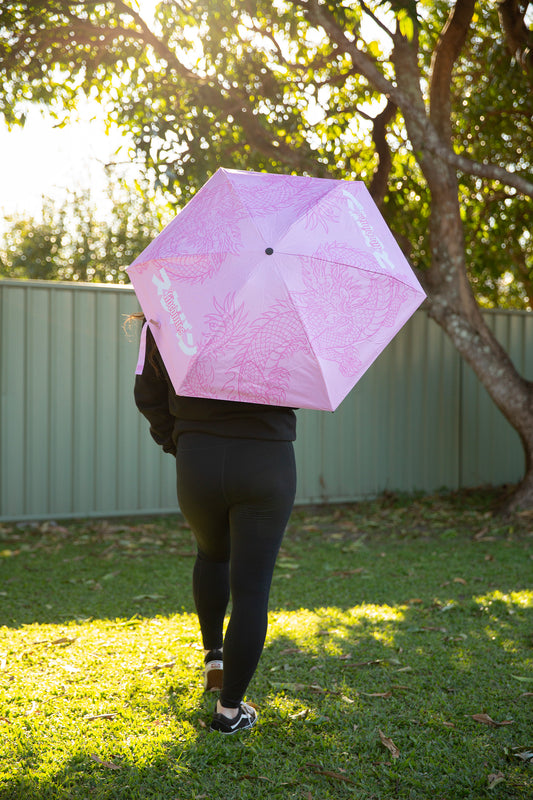 Pink Dragon Umbrella
