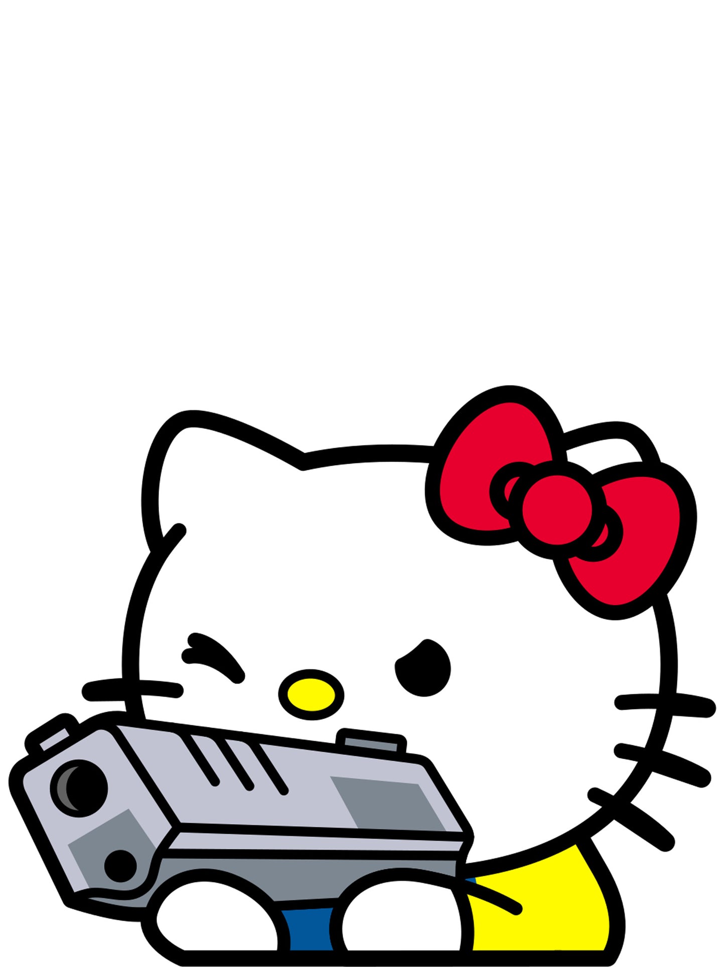 HELLO KITTY PEEKER