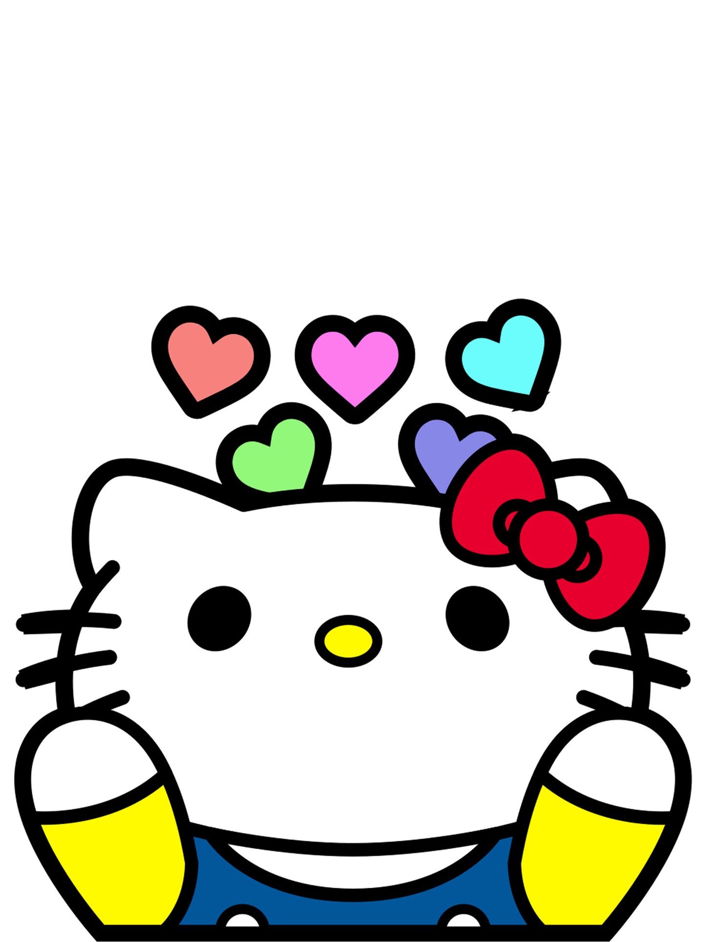HELLO KITTY PEEKER