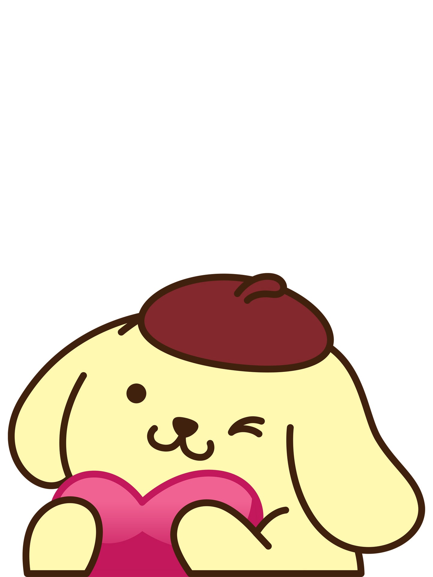 POMPOMPURIN PEEKER