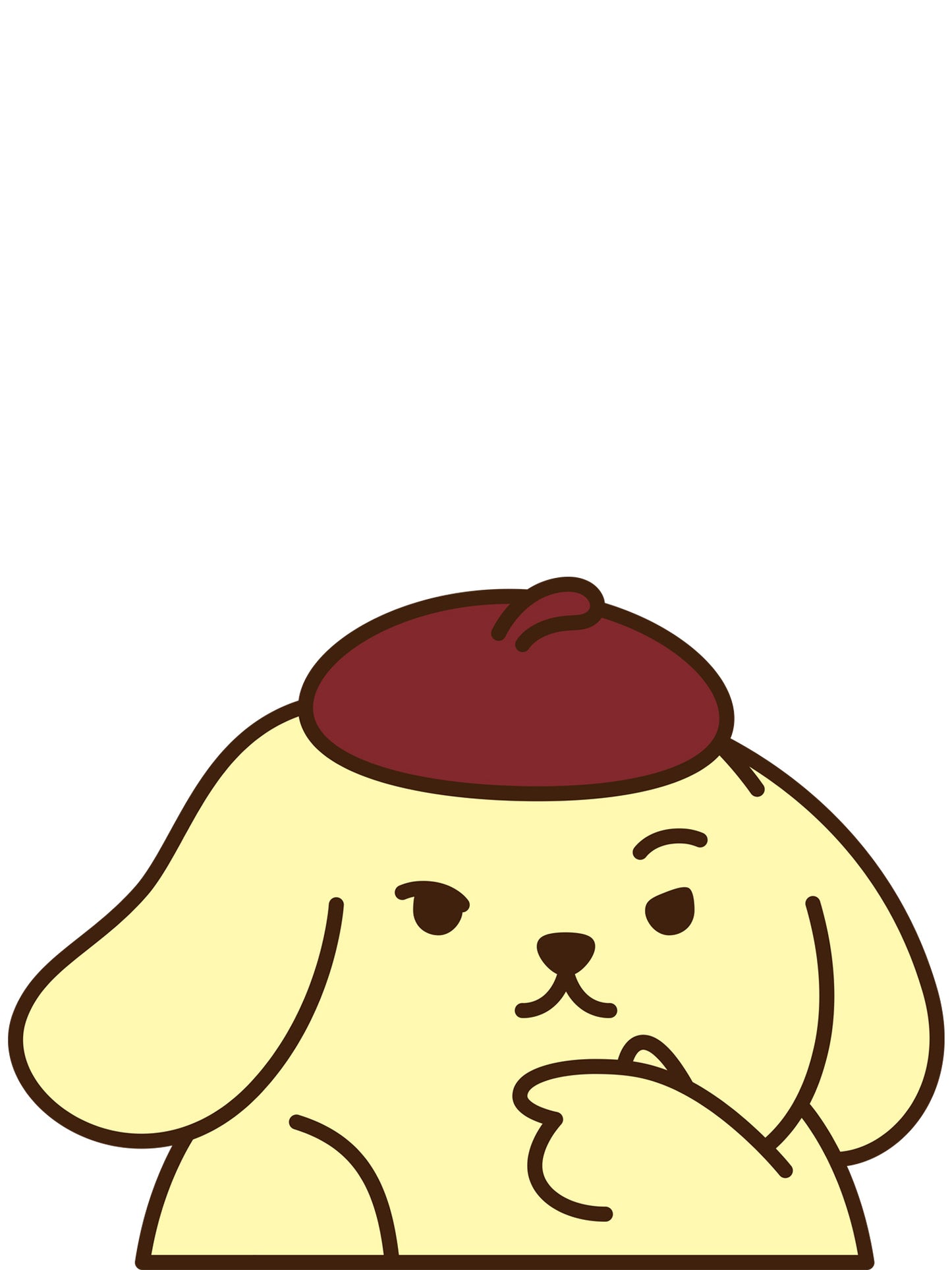 POMPOMPURIN PEEKER