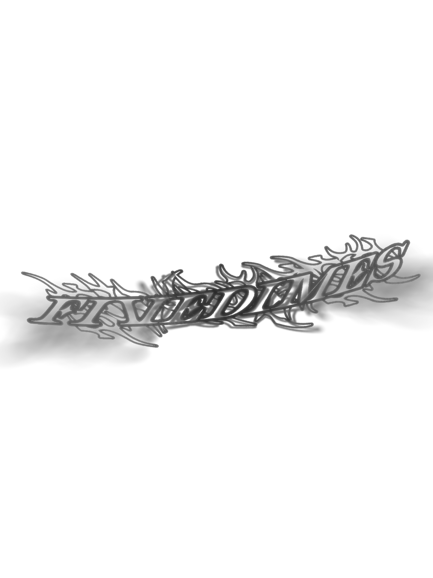 FIVEDIMES METAL DIECUT BANNER