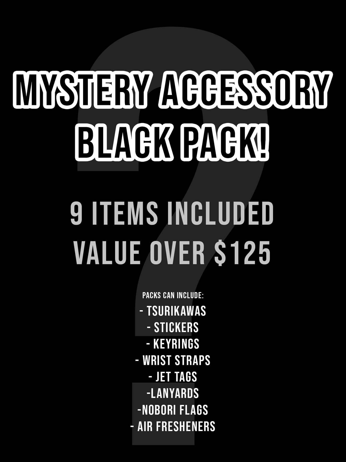 MYSTERY BLACK PACK!