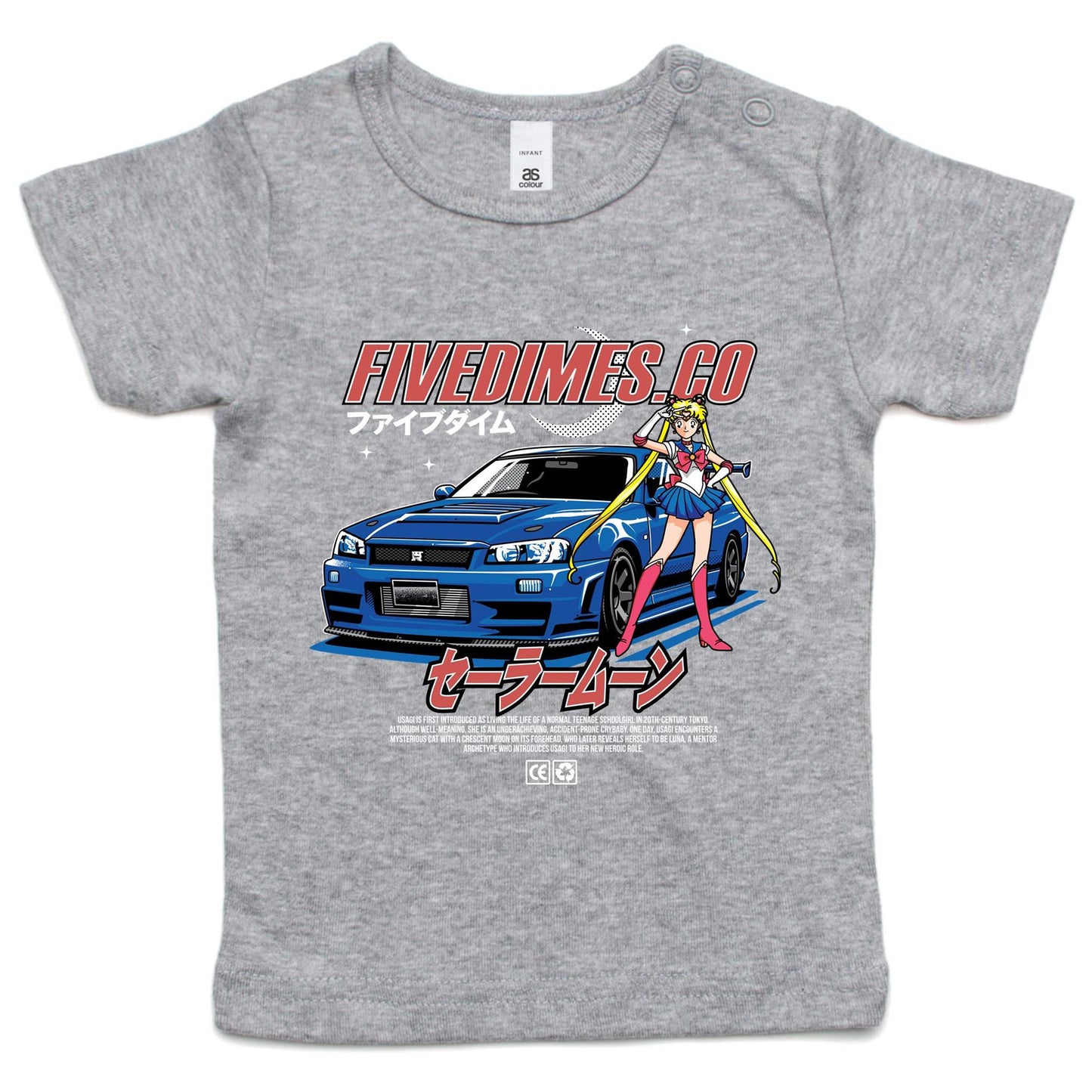 Sailor Moon R34GTR - Infant Wee Tee