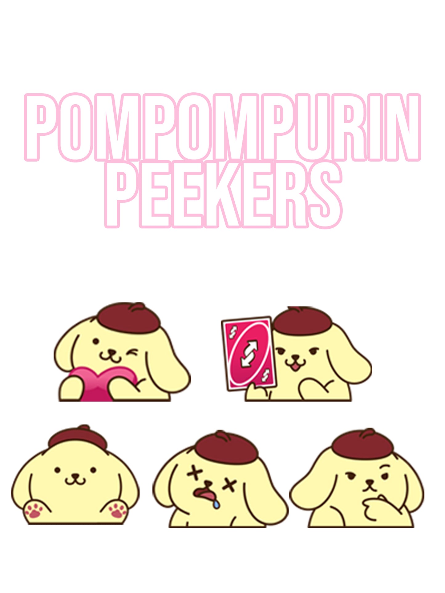 POMPOMPURIN PEEKER