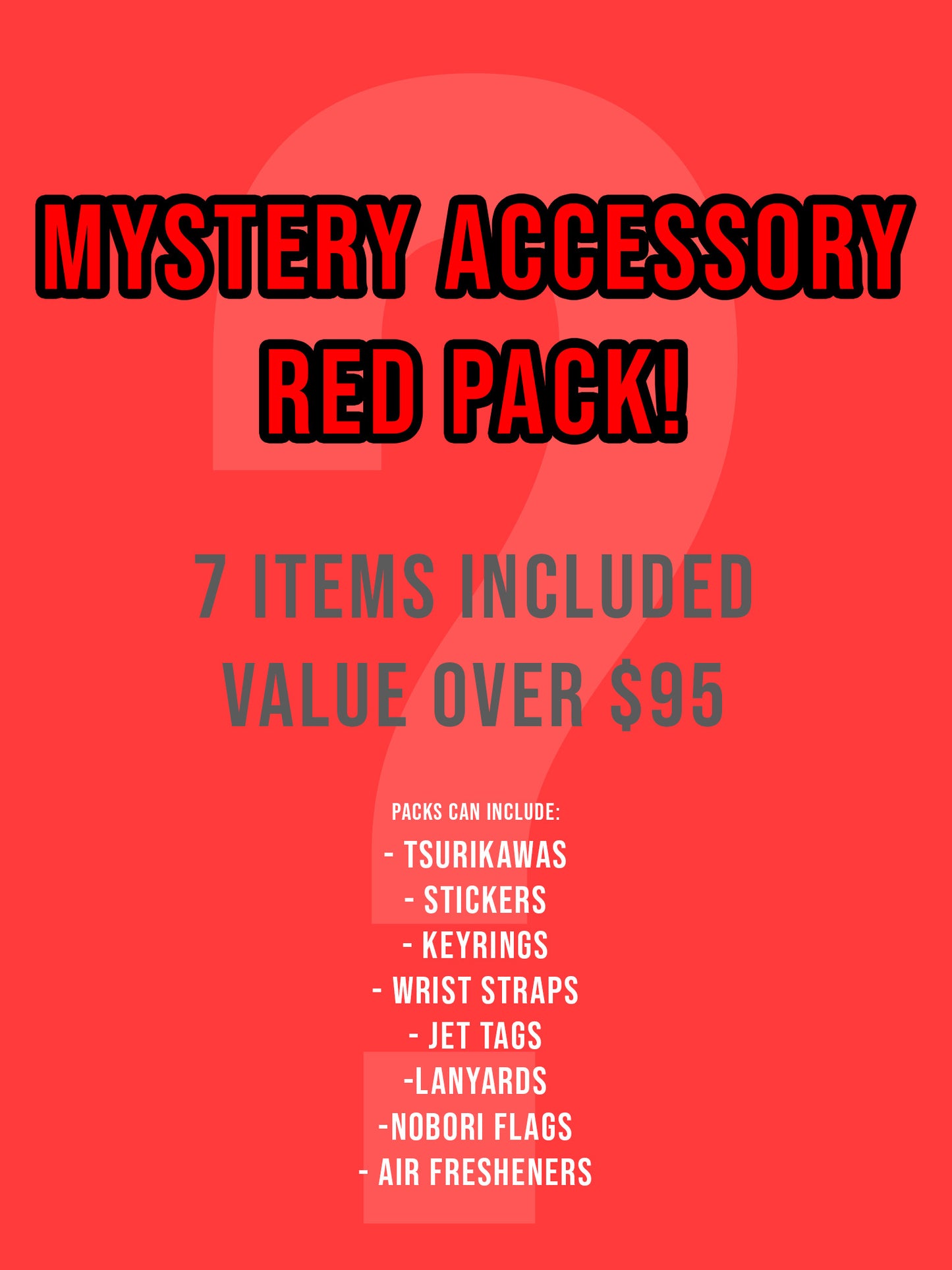 MYSTERY RED PACK!