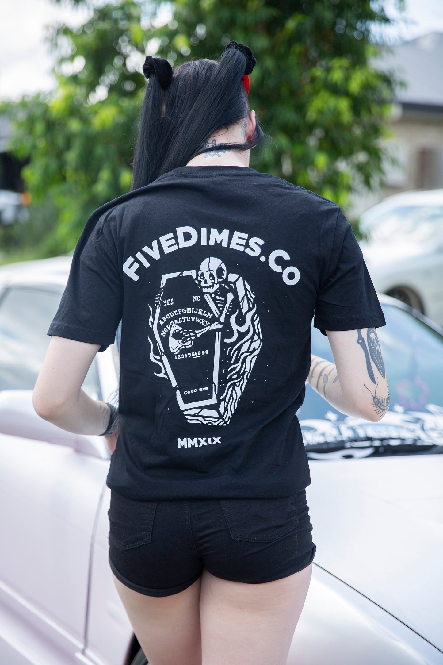 Ouija Coffin Tee