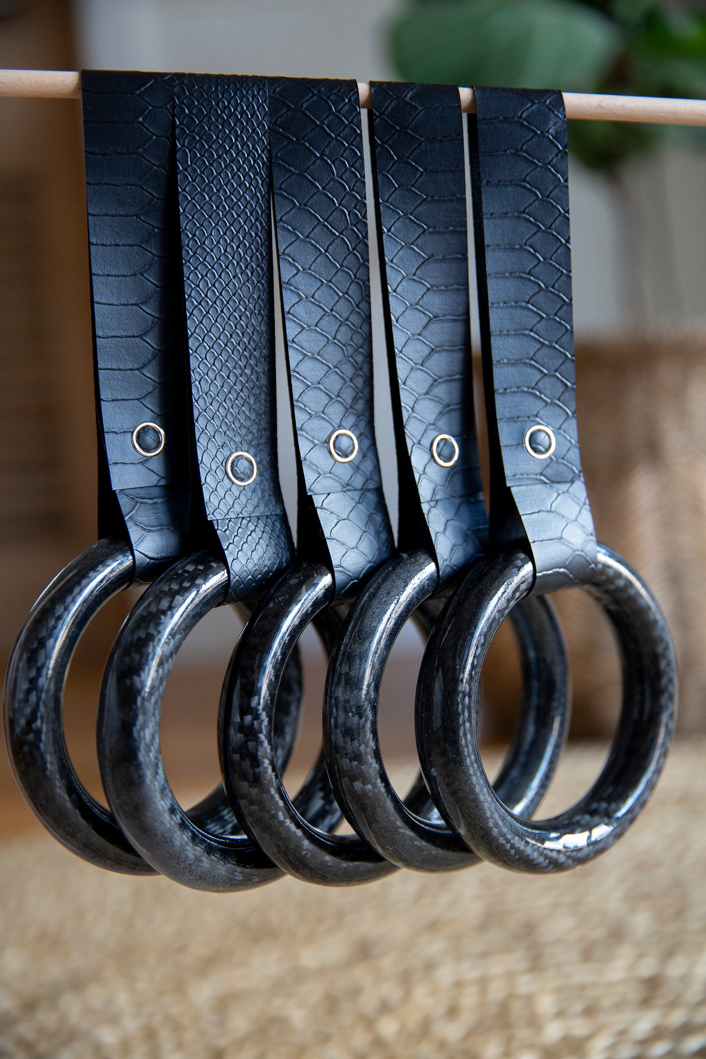 Genuine Carbon Fibre Circle Tsurikawa Hang Ring