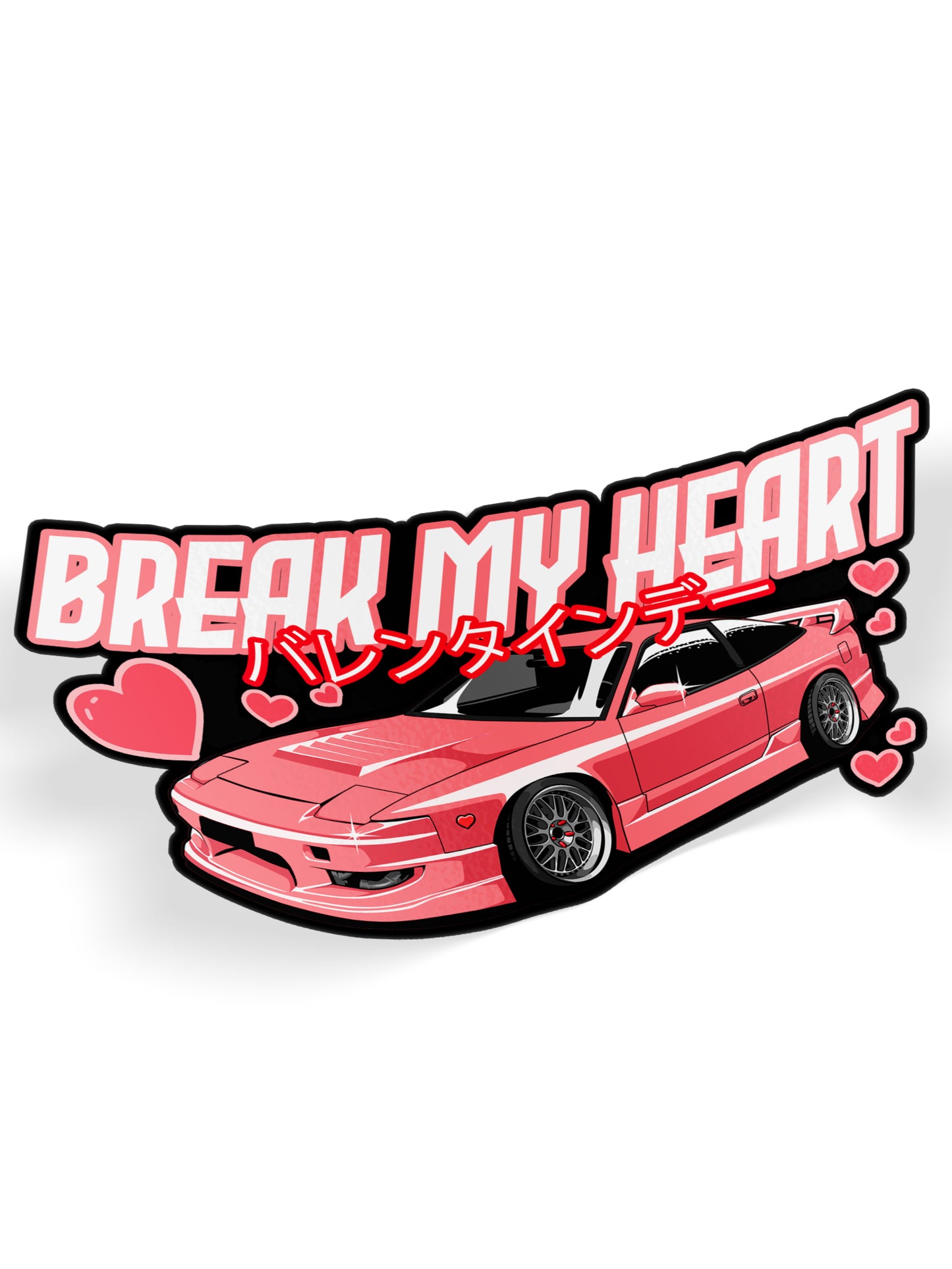 Break My Heart Valentines KissCut