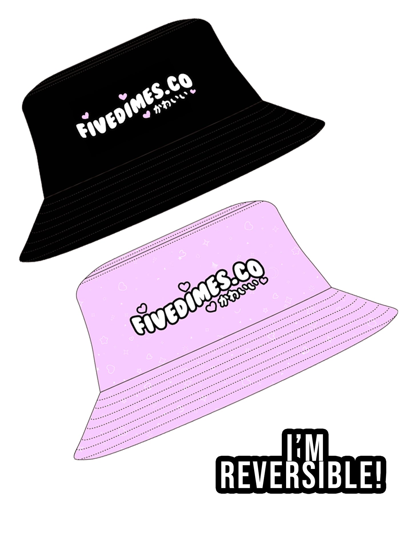Lilac Dreams Reversible Bucket Hat