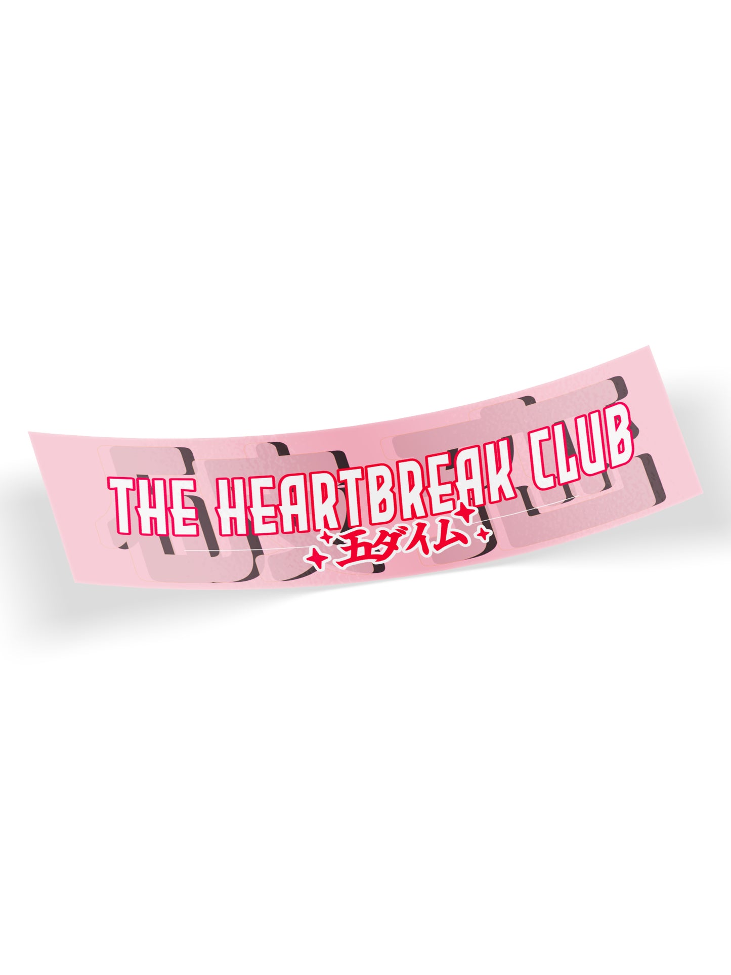 Heart Breaker Club Bumper Slap
