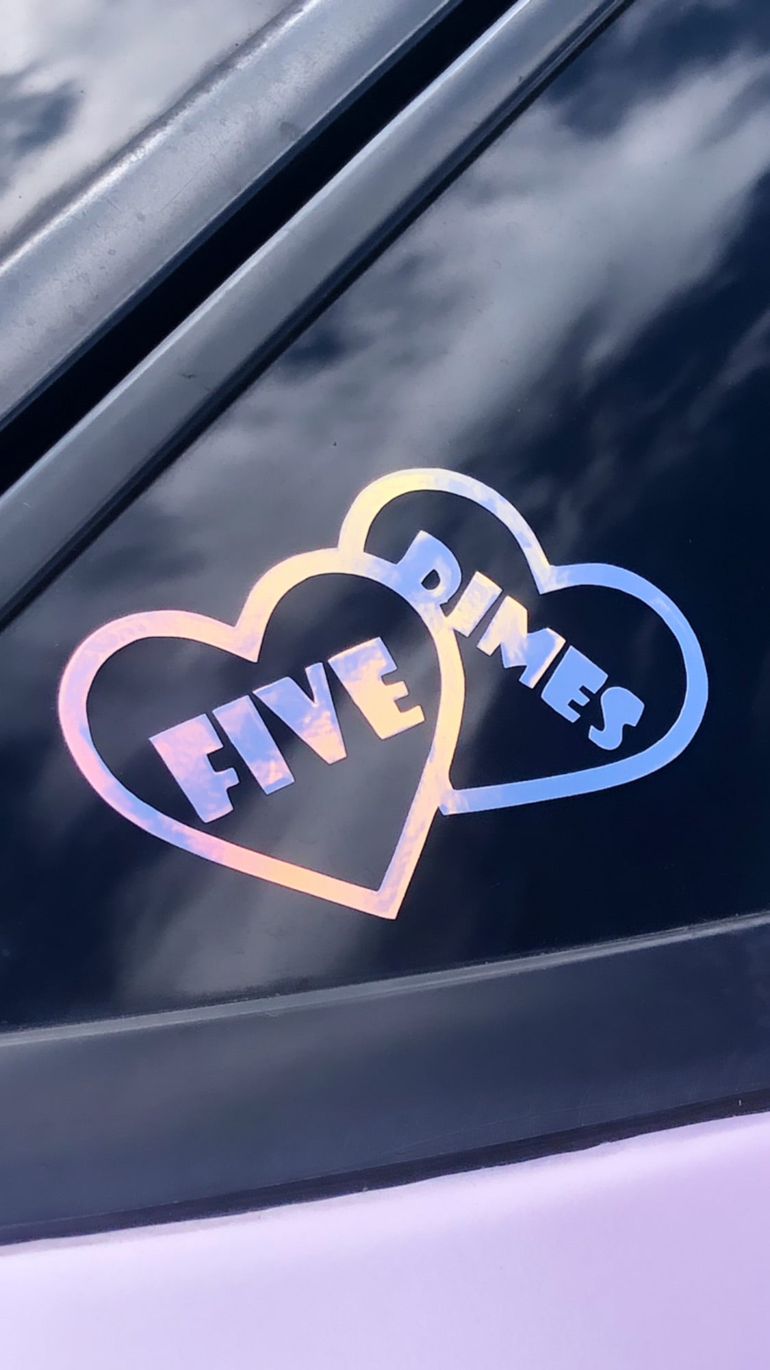 Candy Heart Sticker