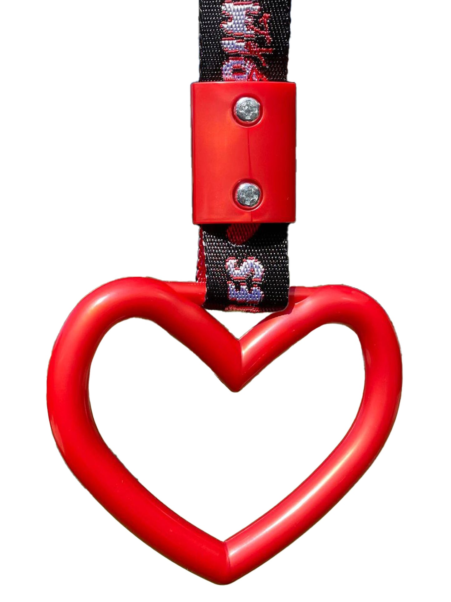Heart Tsurikawa JDM Durable Drift Charm - Red
