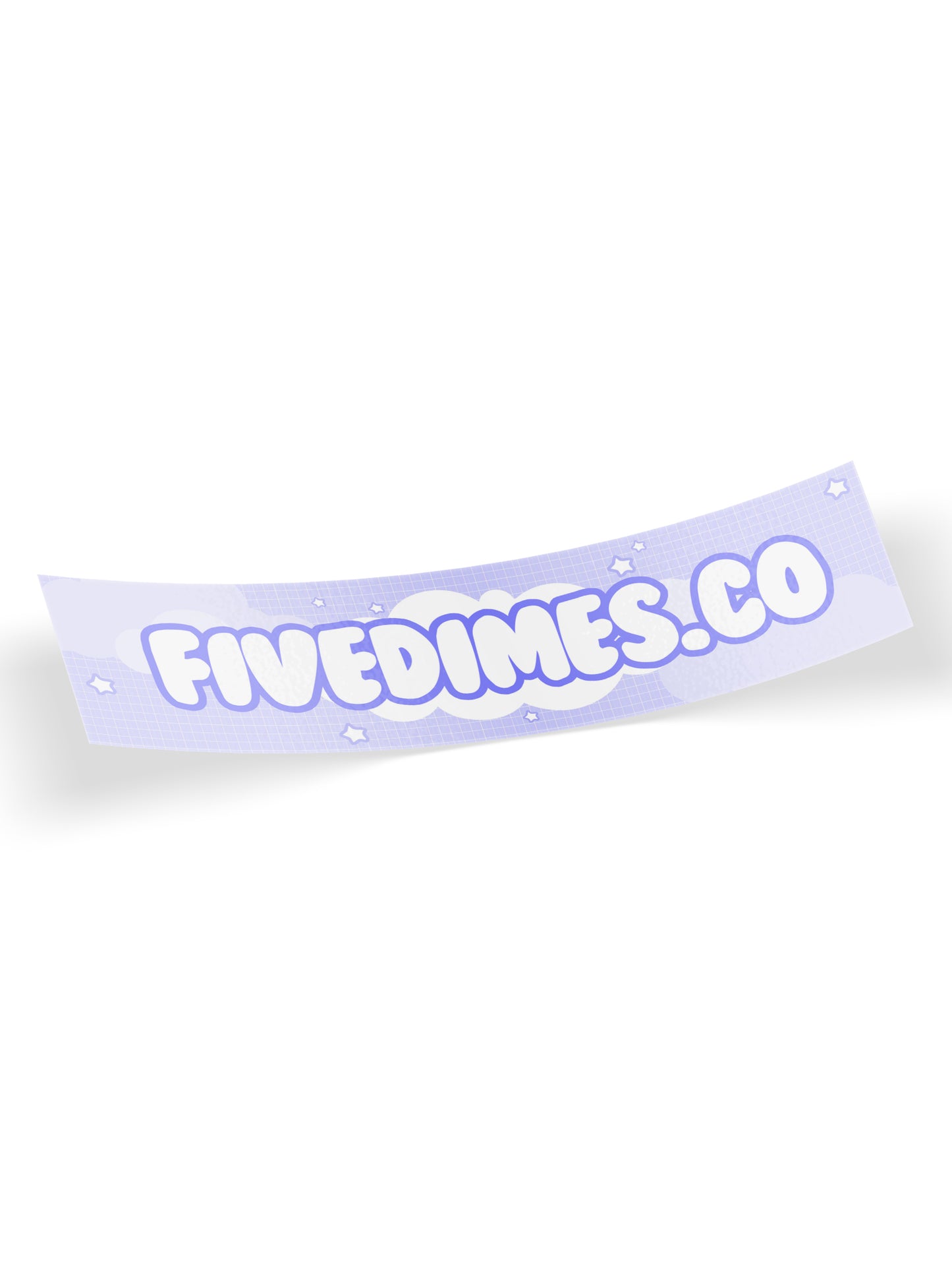 Kawaii Cloud Bumper Slap Purple