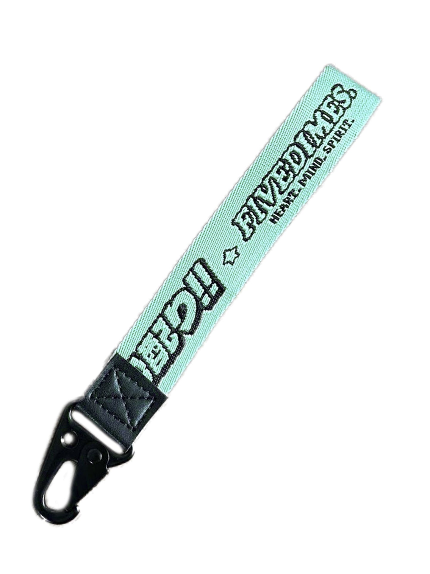 WRIST STRAP - Heart Mind Spirit Teal