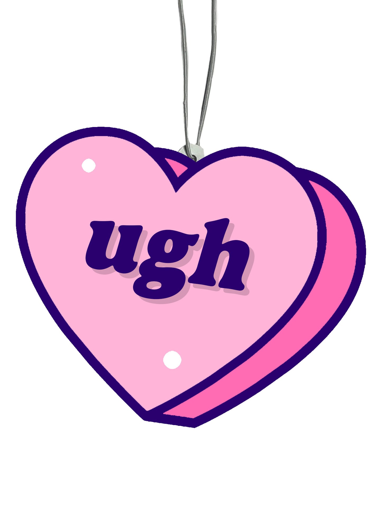 UGH Conversation Heart Air Freshener