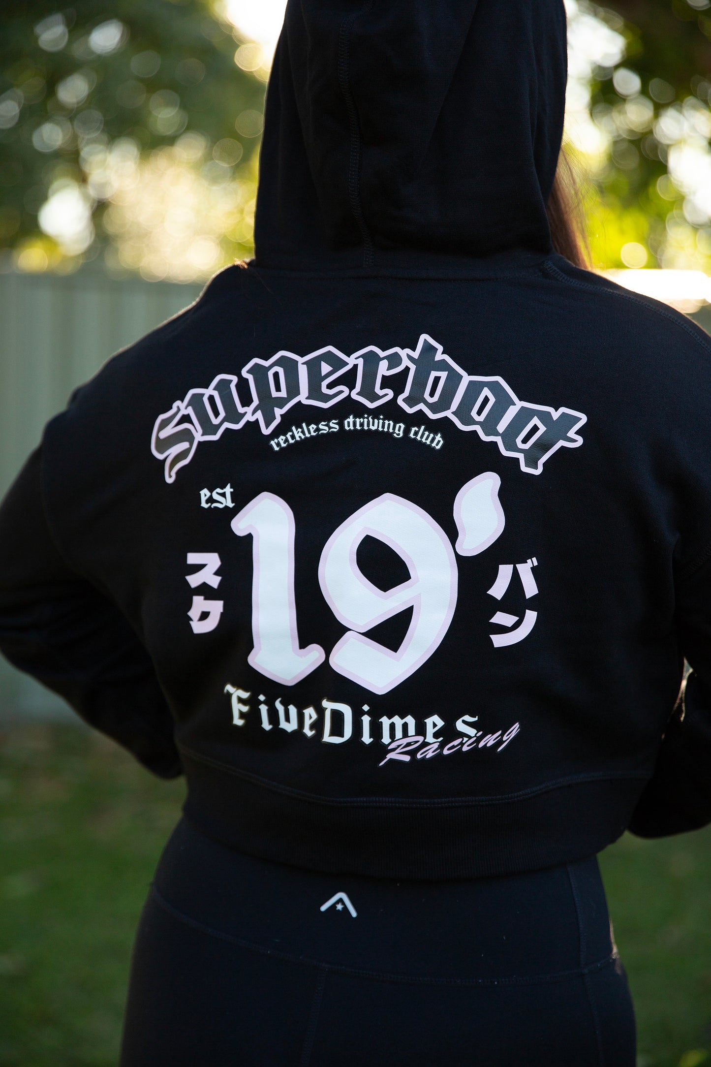 Superbad Cropped Hoodie