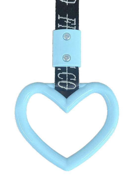 Heart Tsurikawa JDM Durable Drift Charm - Pastel Blue