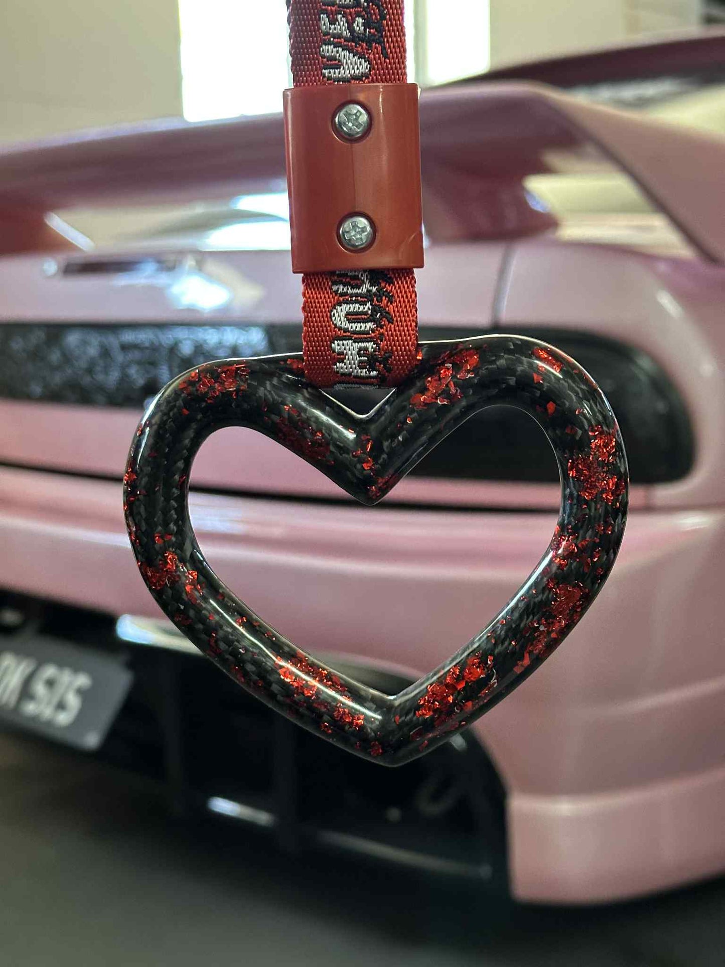 Red Heart Carbon Fibre Tsurikawa