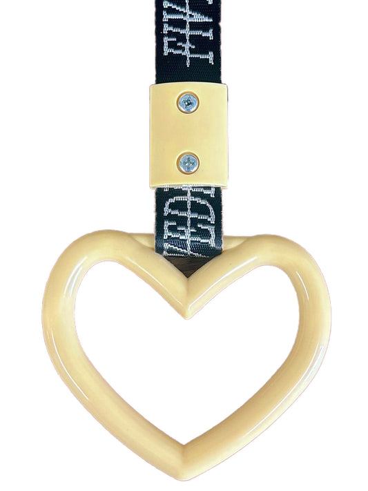 Heart Tsurikawa JDM Durable Drift Charm - Canary