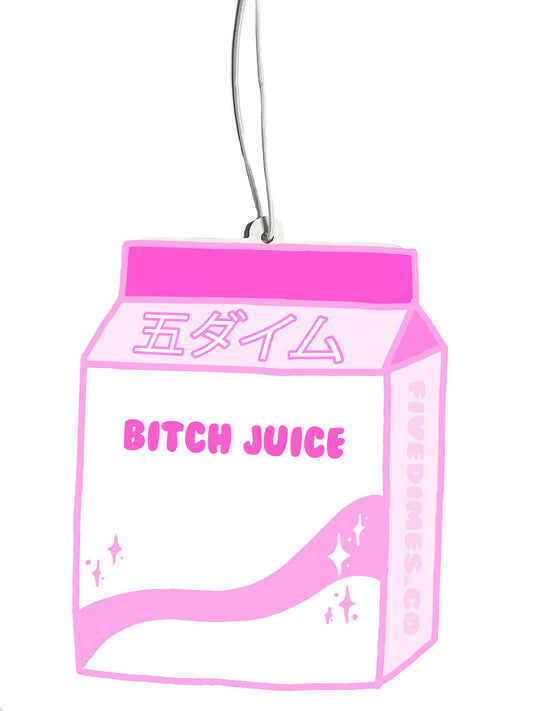 Bitch Juice Air Freshener - Cotton Candy