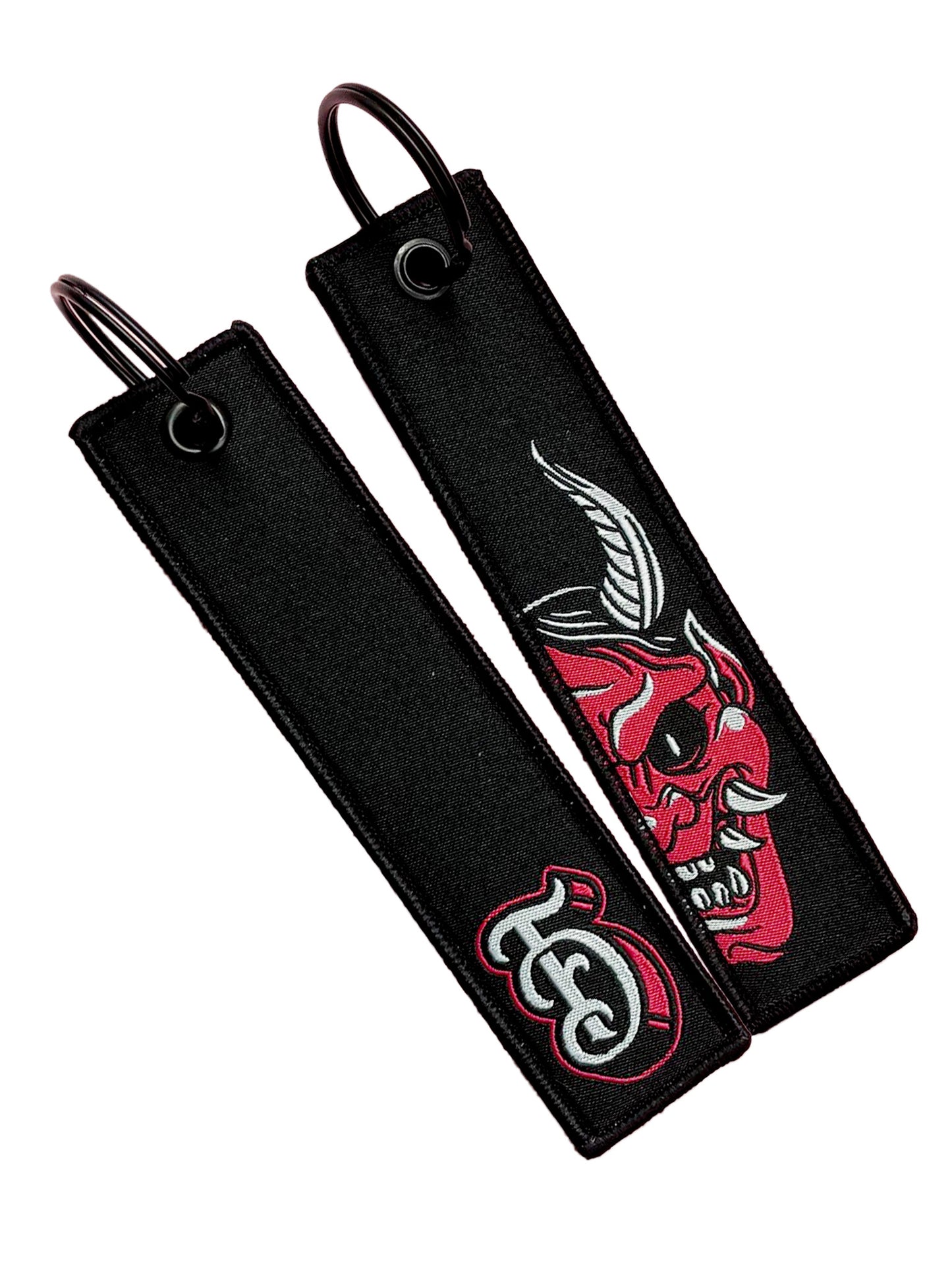 Red Hannya Head Jet Tag