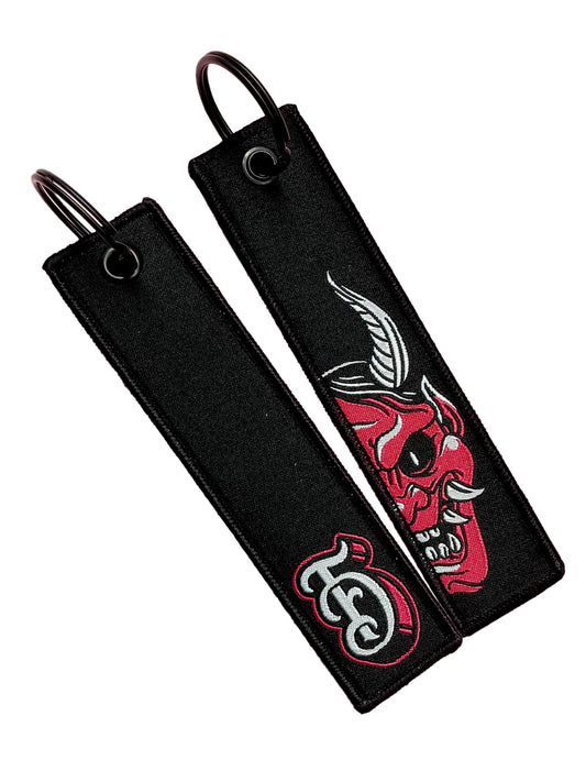 Red Hannya Head Jet Tag